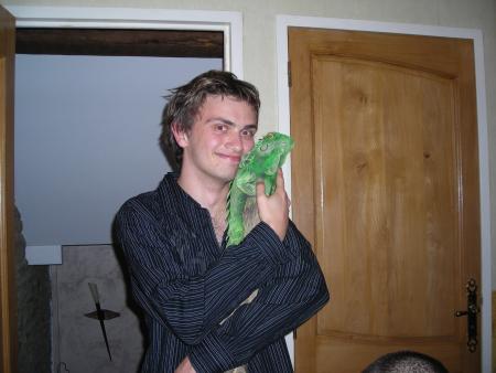 J&eacute;r&eacute;my et son nouvel ami...